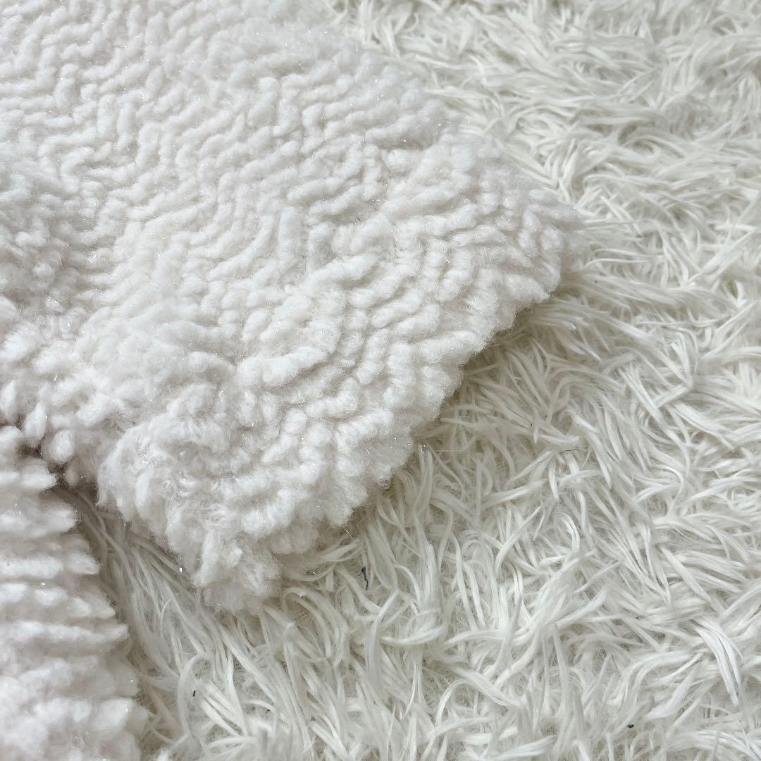 未使用タグ付き✨dazzlin ダズリンボアフレンチブルゾン オフホワイト