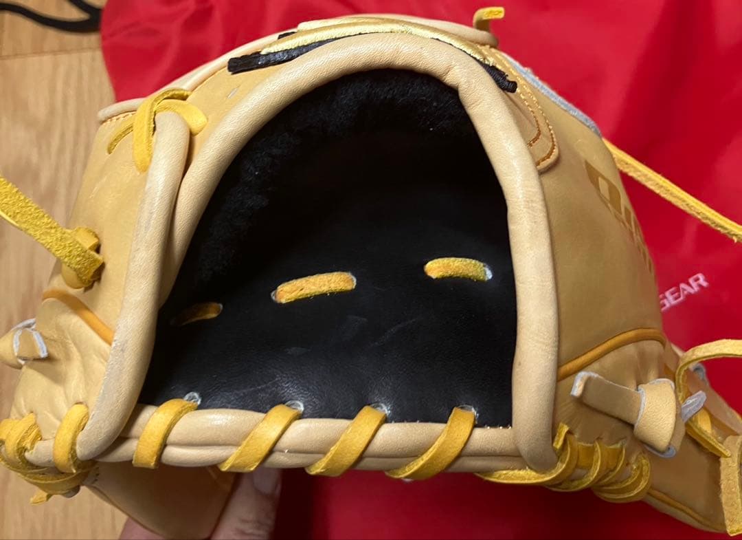 未使用品　シュアプレイ　硬式グローブ　外野手用