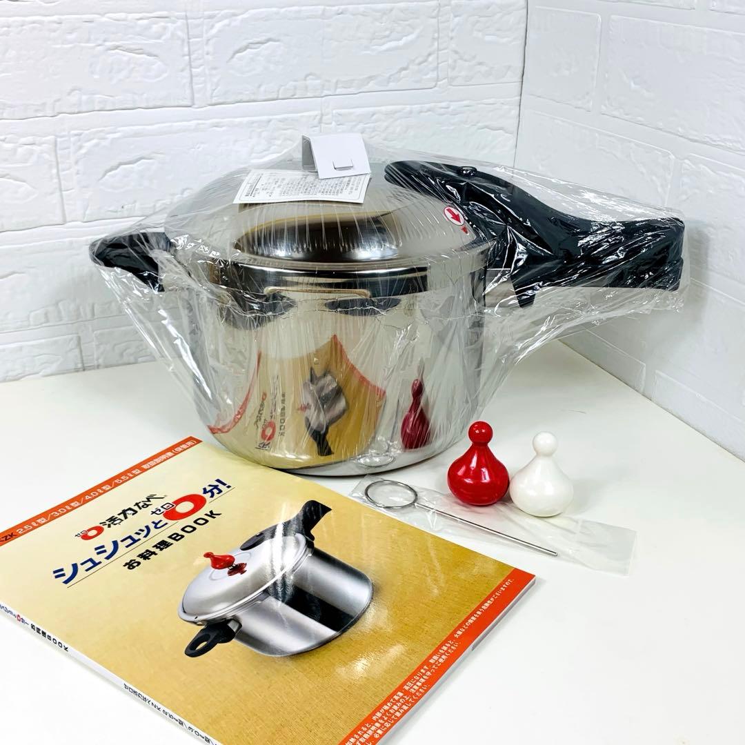 新品未使用品 アサヒ軽金属 4.0L ゼロ活力 圧力鍋