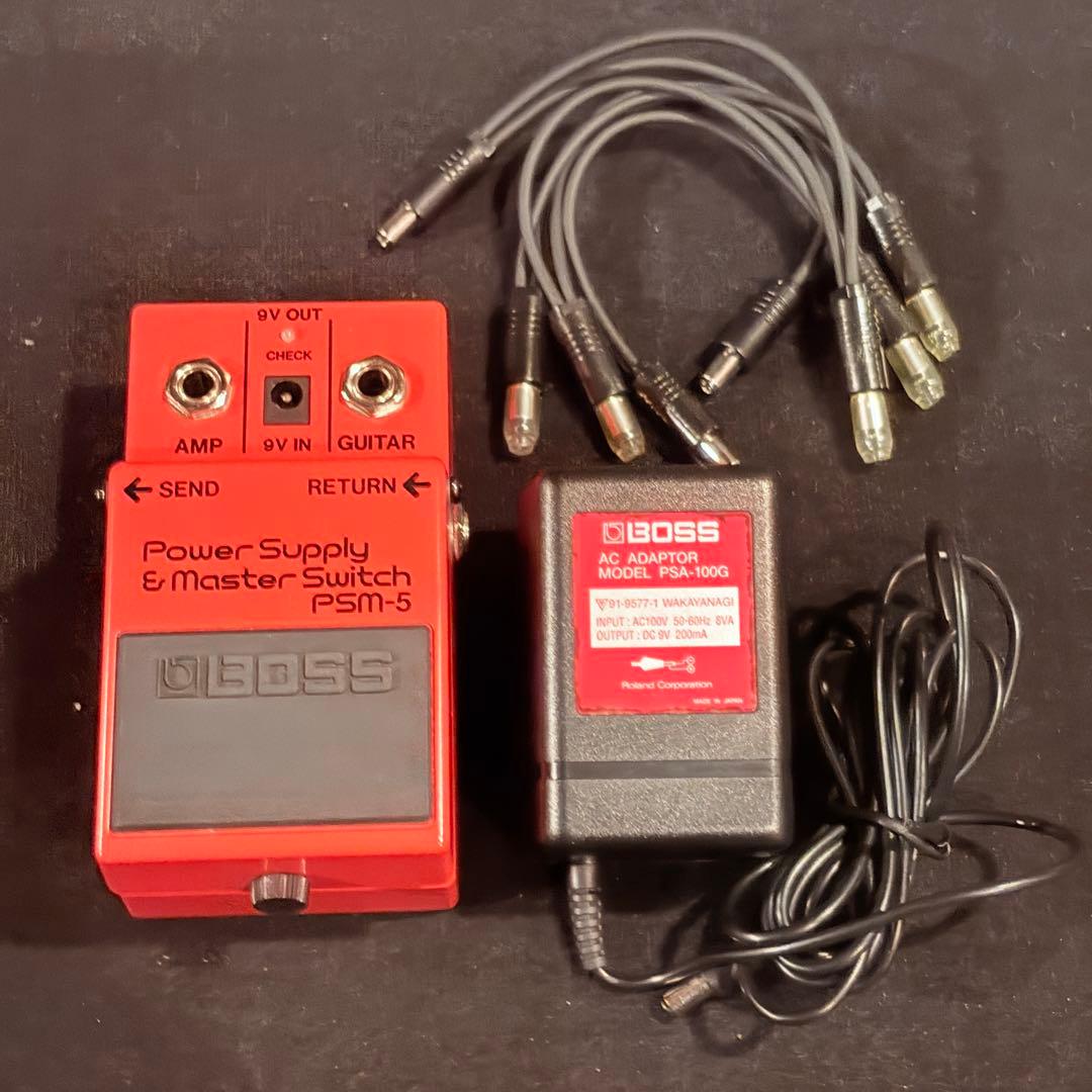 BOSS SD-1 OD-3 CH-1 PSM-5 エフェクター パワーサプライ