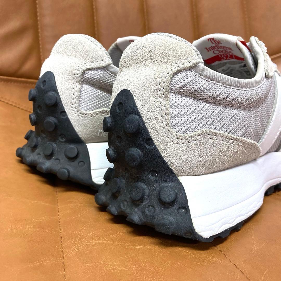 【美品】ユナイテッドアローズ別注 ニューバランス 327 グレー 23.5cm