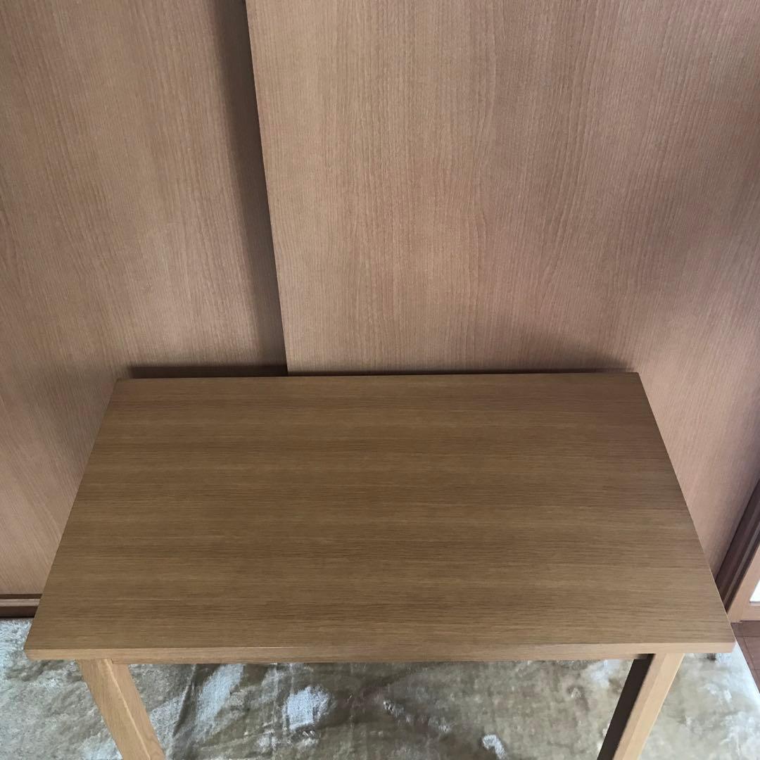 廃盤品 無印 オーク材 デスク 学習机