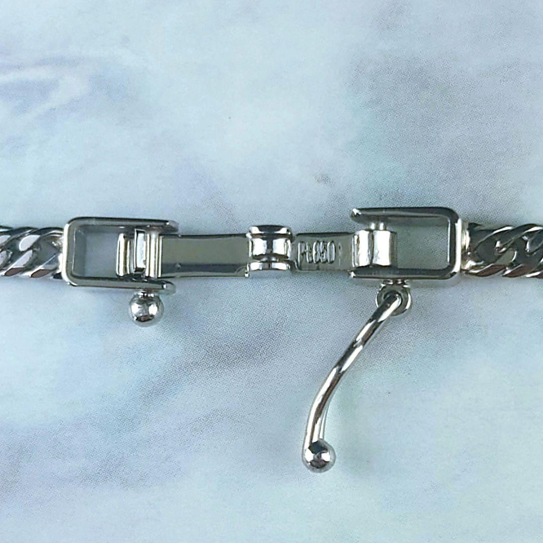 Pt喜平6面ダブルネックレス 喜平ネックレスプラチナ PtネックレスPtチェーン