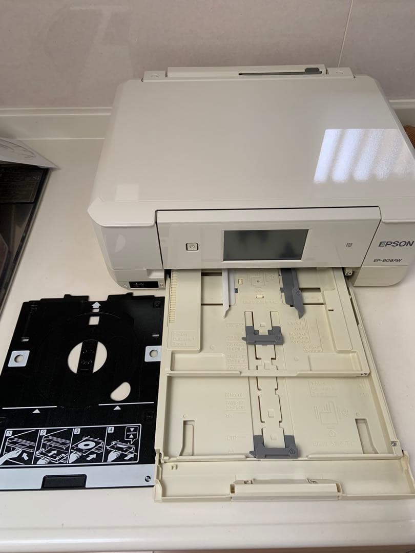 EPSON EP-808AWインクジェットプリンター2015年10月製ジャンク