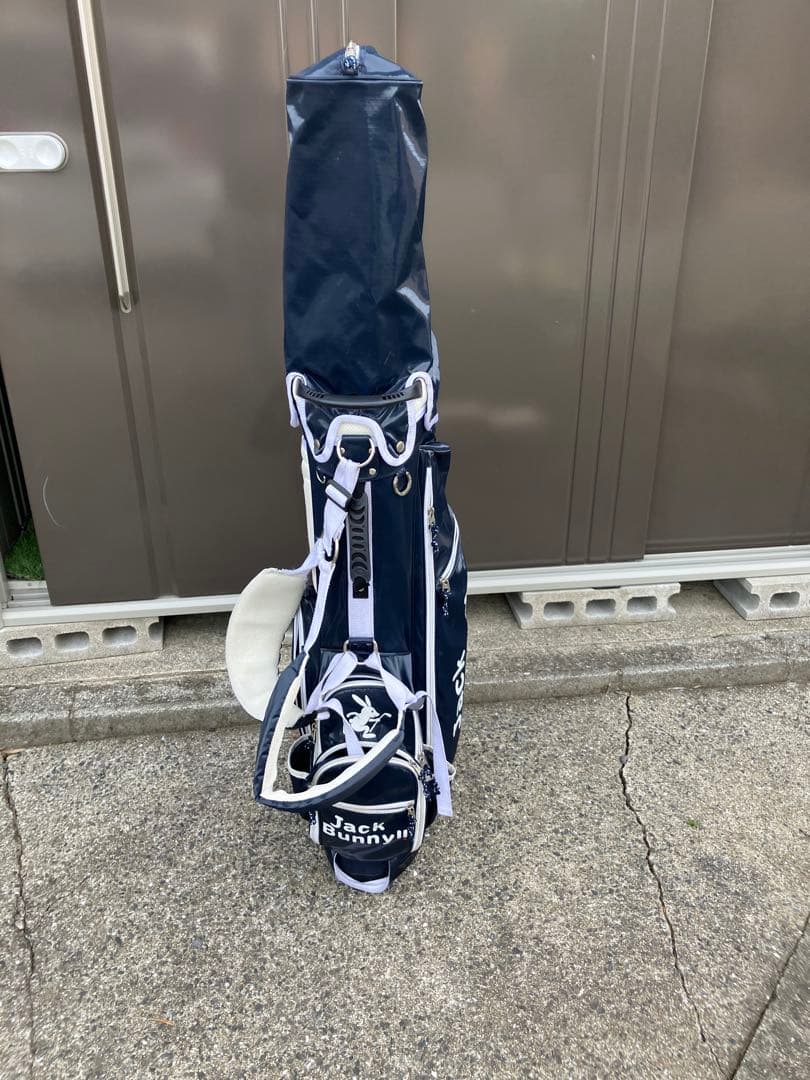 Jack Bunny! ネイビー キャディバッグ