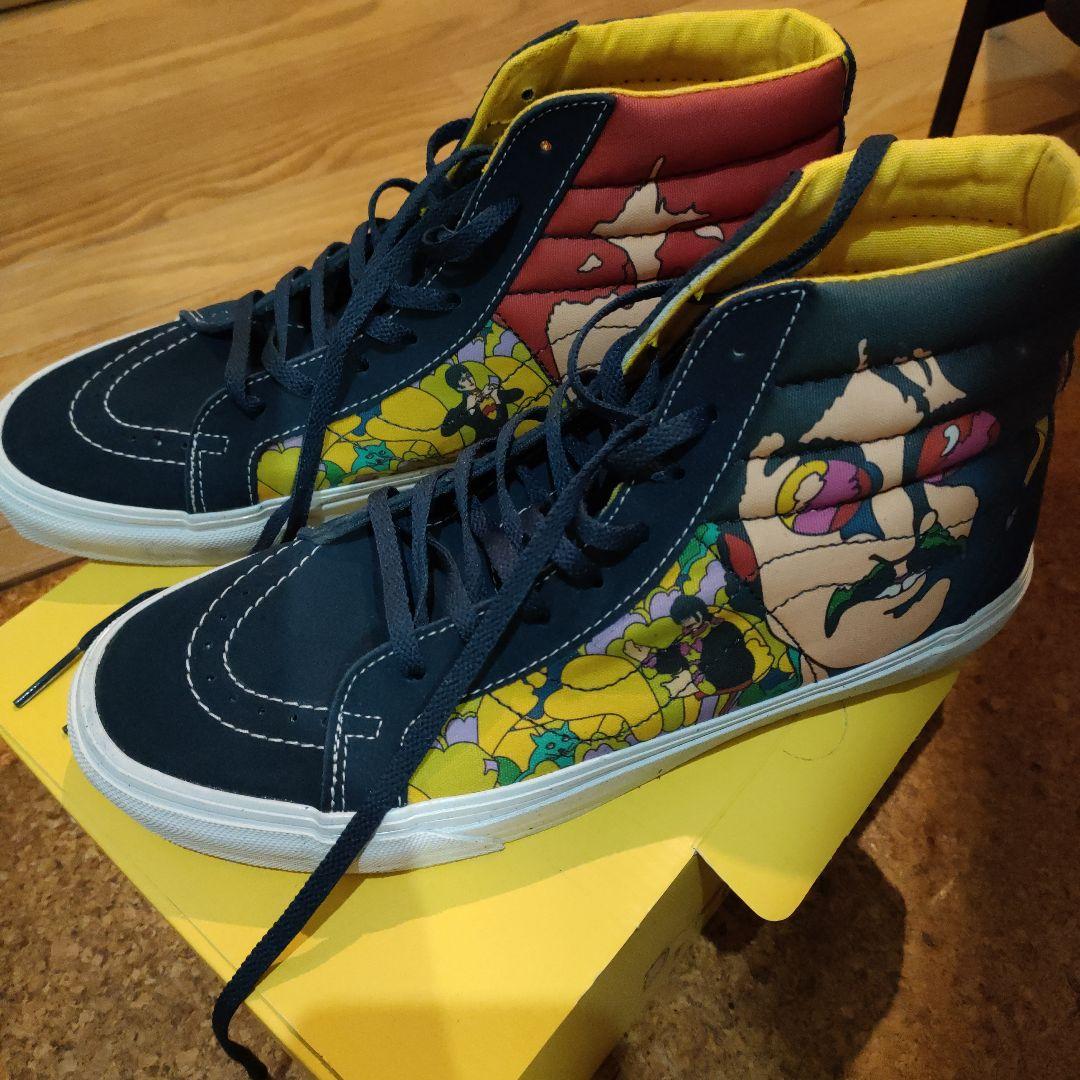 値下げ依頼お受けしました新品未使用　VANS イエローサブマリン　ザ・ビートルズ