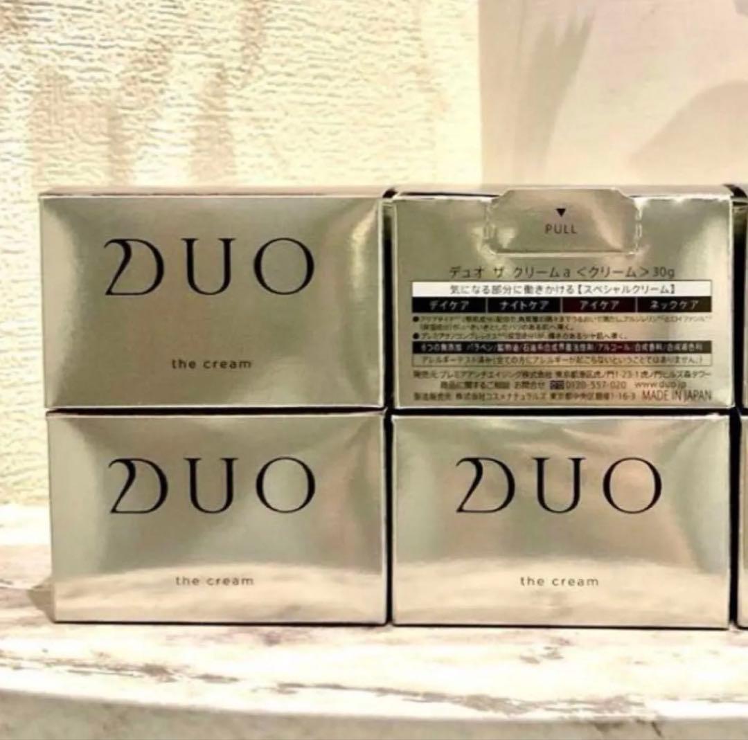 新品　DUO 　デュオ　ザ　クリーム30g4個 スキンケアクリーム