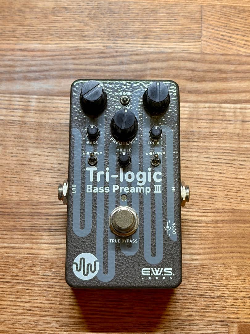 ベース EWS Tri-logic Bass Preamp 3 III E.W.S