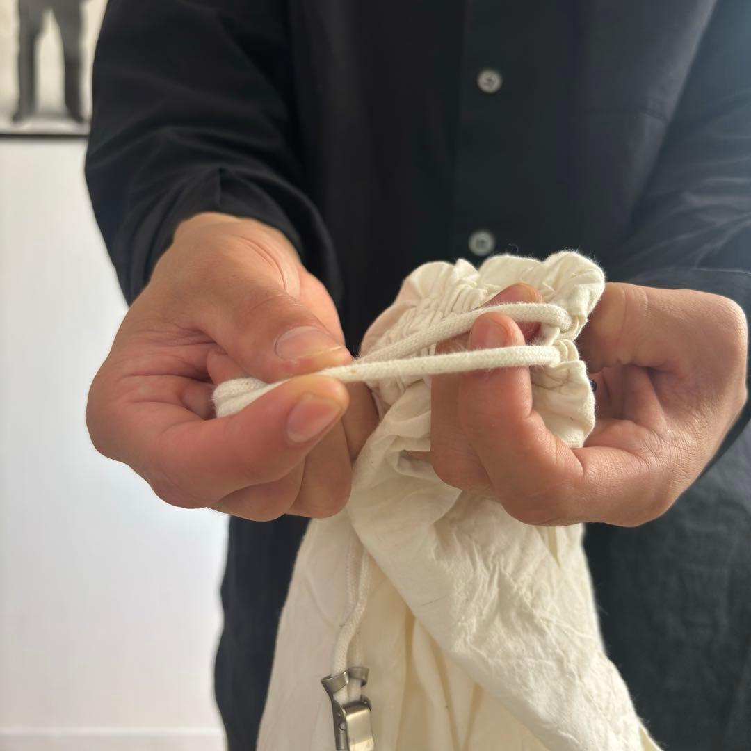 ISSEY MIYAKE 80s 筆タグ 本人期 変形 ドローコード シャツ