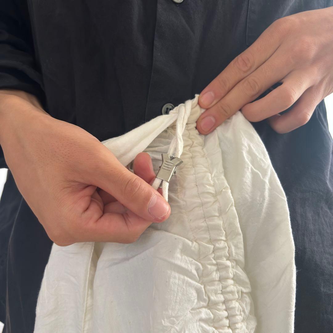 ISSEY MIYAKE 80s 筆タグ 本人期 変形 ドローコード シャツ