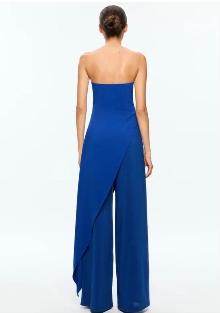 アリスアンドオリビア ストラップレスオールインワン・ドレス