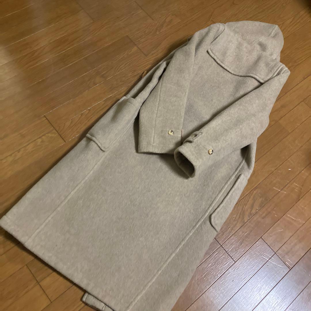 マーガレットハウエル　英国製　ダッフルコート　ベージュ 旧タグ　ヴィンテージ