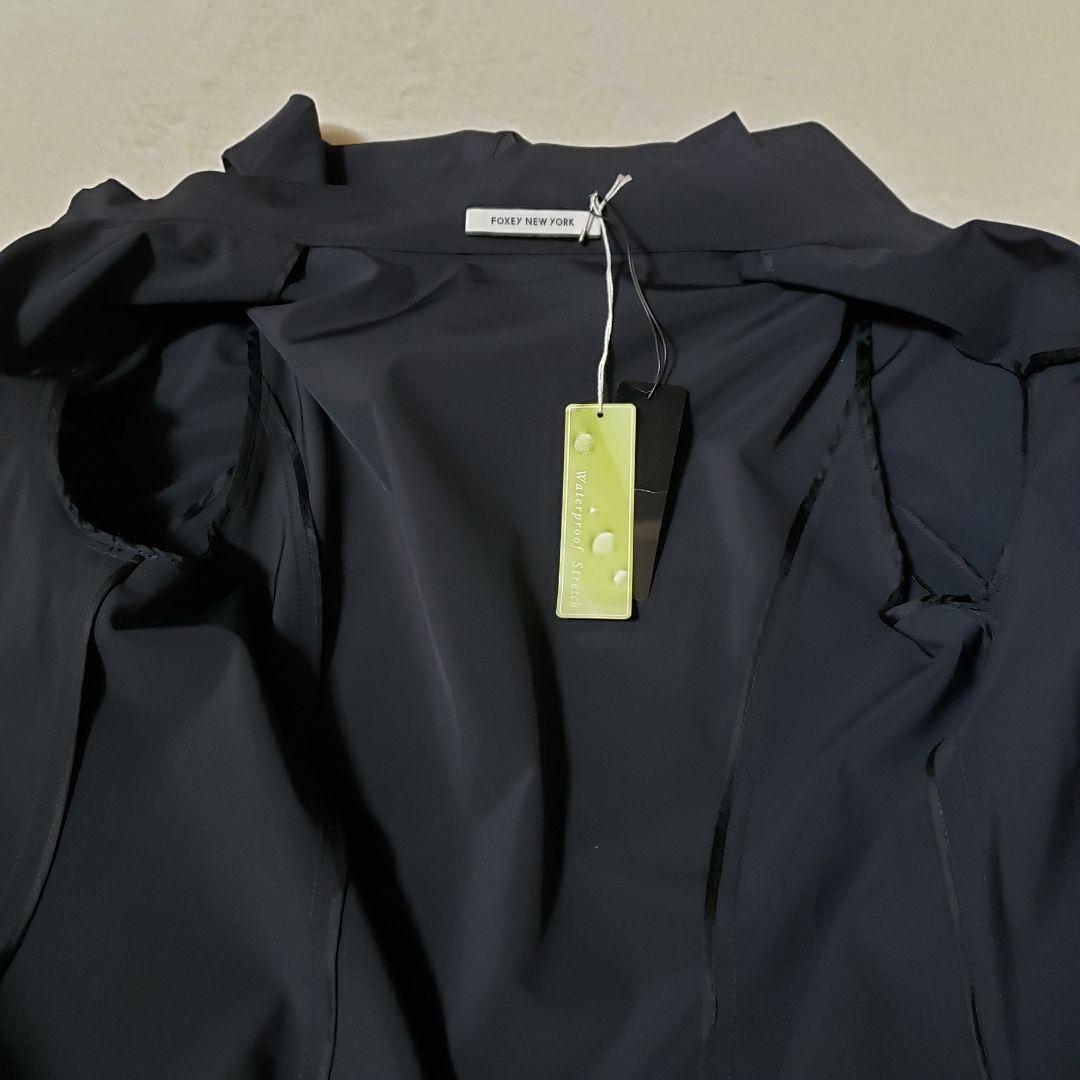 FOXY NEW YORK レイニーコクーン　フーデッドコート　ロングコート