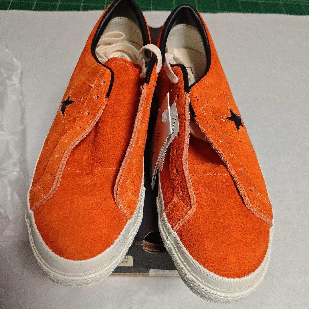 ONE STAR SUEDE OX オレンジ　size　9　新品未使用
