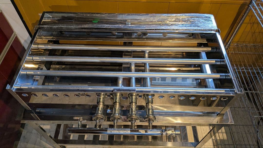 【新品未使用】 銅製　大判焼　回転焼　今川焼　40穴　受注生産品　都市ガス13A