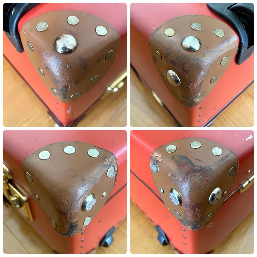 グローブトロッター 英国製 赤 大型 ヴィンテージ キャリーケース