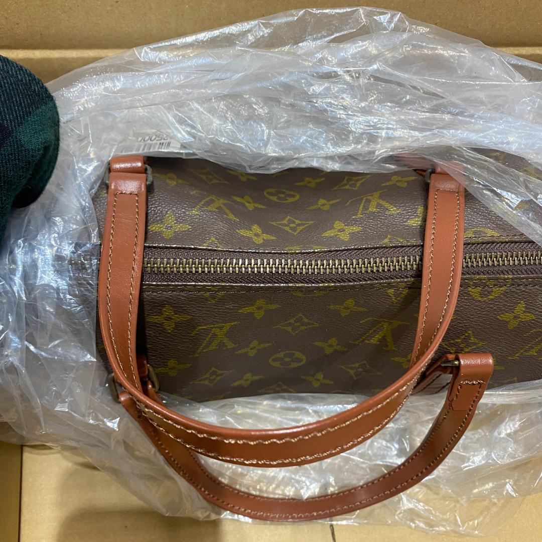 ラ*様 LOUIS VUITTON モノグラム パピヨン ハンドバッグ Y196