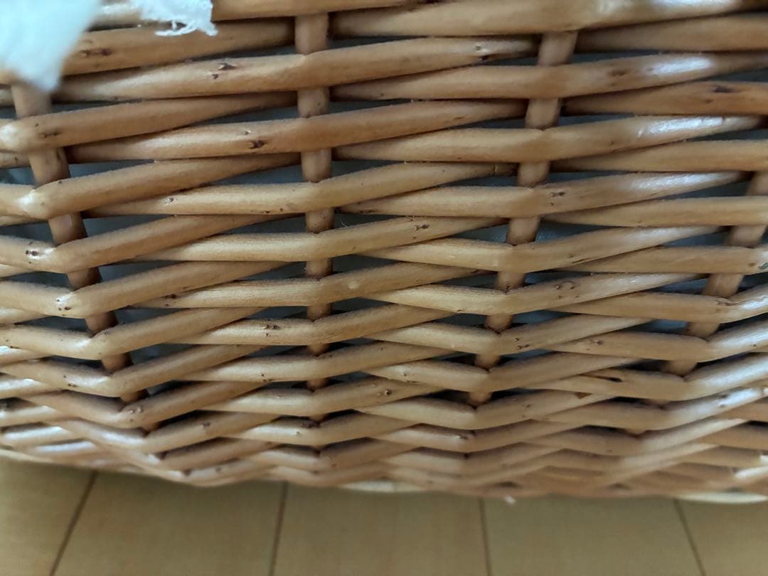 私の部屋　トリコバスケット　フタ付き　L バスケット　カゴ