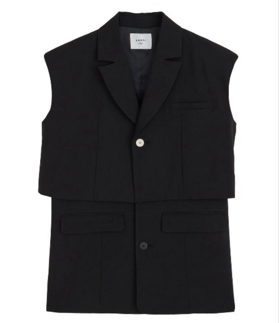 Ameri 3WAY PIN TUCK LAYERED VEST 新品未使用