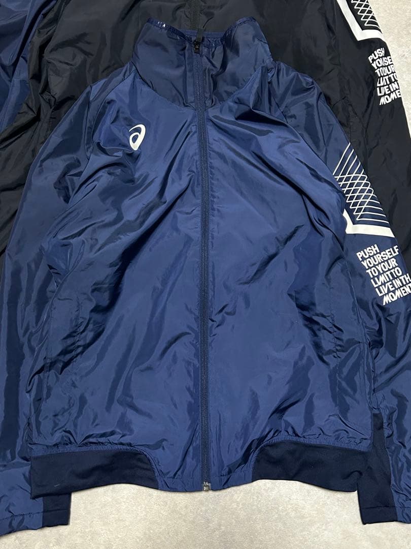 良品 3枚セット セットアップ asics LIMO裏トリコット L パンツ