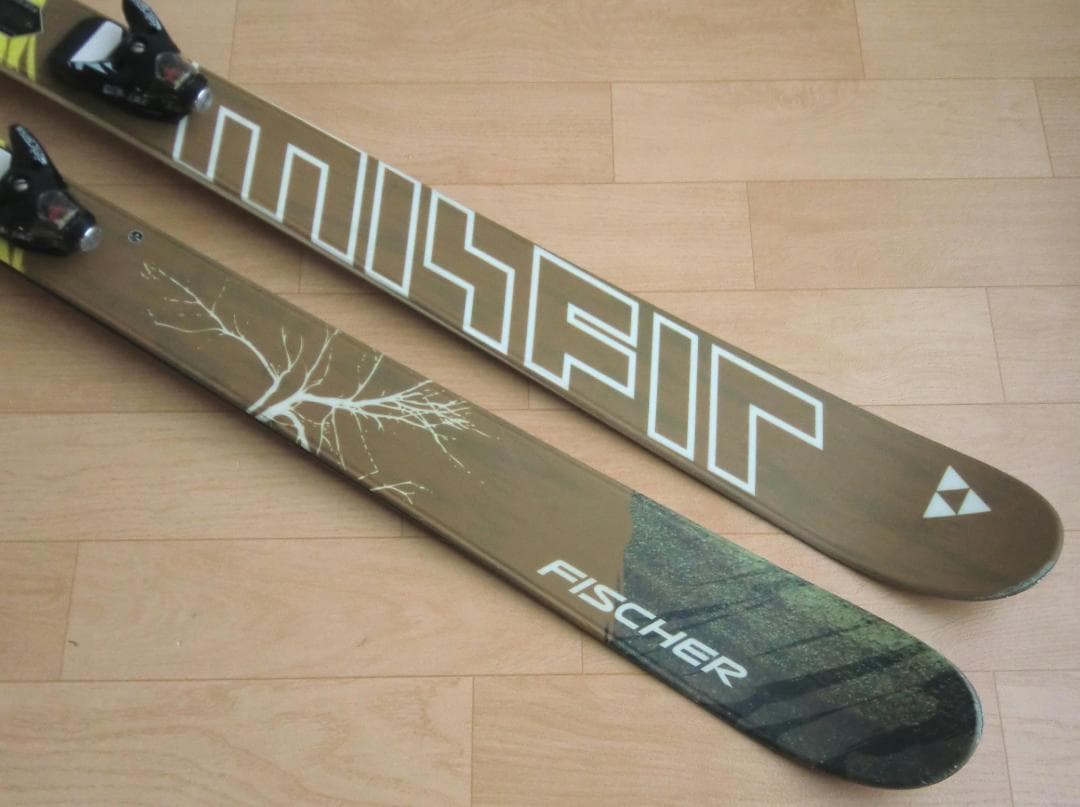 ■■送料無料■FISCHER■MISFIT■フリースキー■186cm■WAX済■