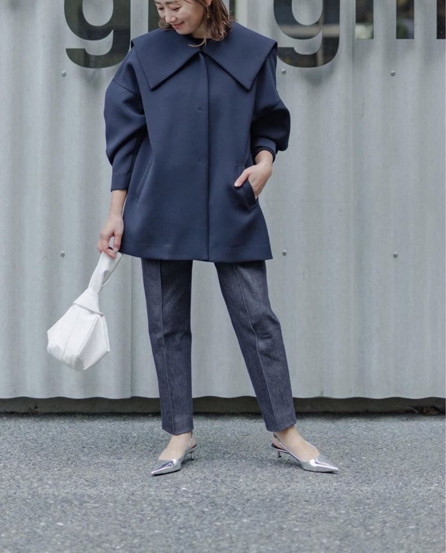 liten リテン　セーラーカラーコート