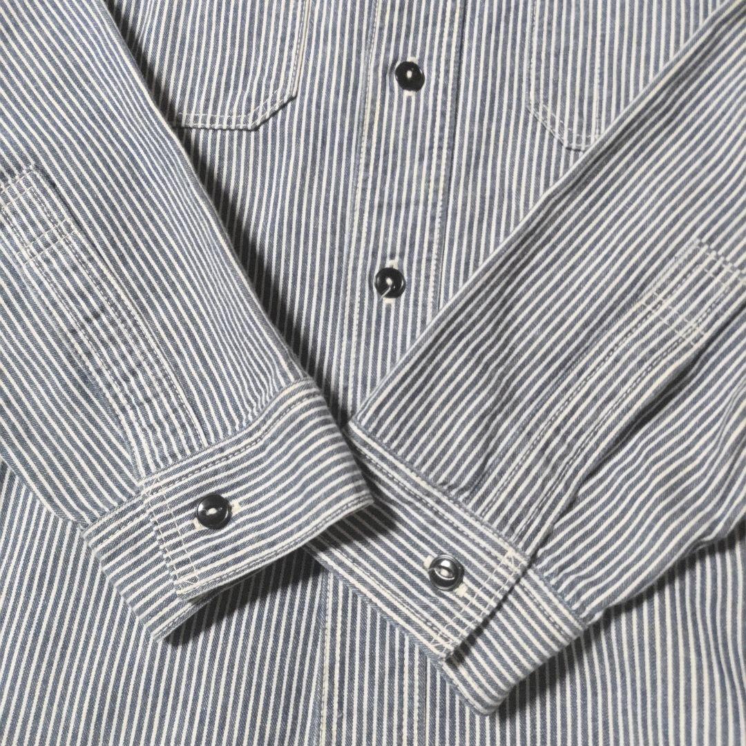 Buco ブコ　リアルマッコイズ　ジョーマッコイ　ヒッコリーワークシャツ