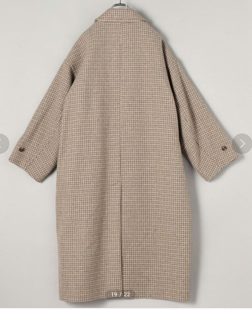 フリークスストア 尾州 ステンカラーコート