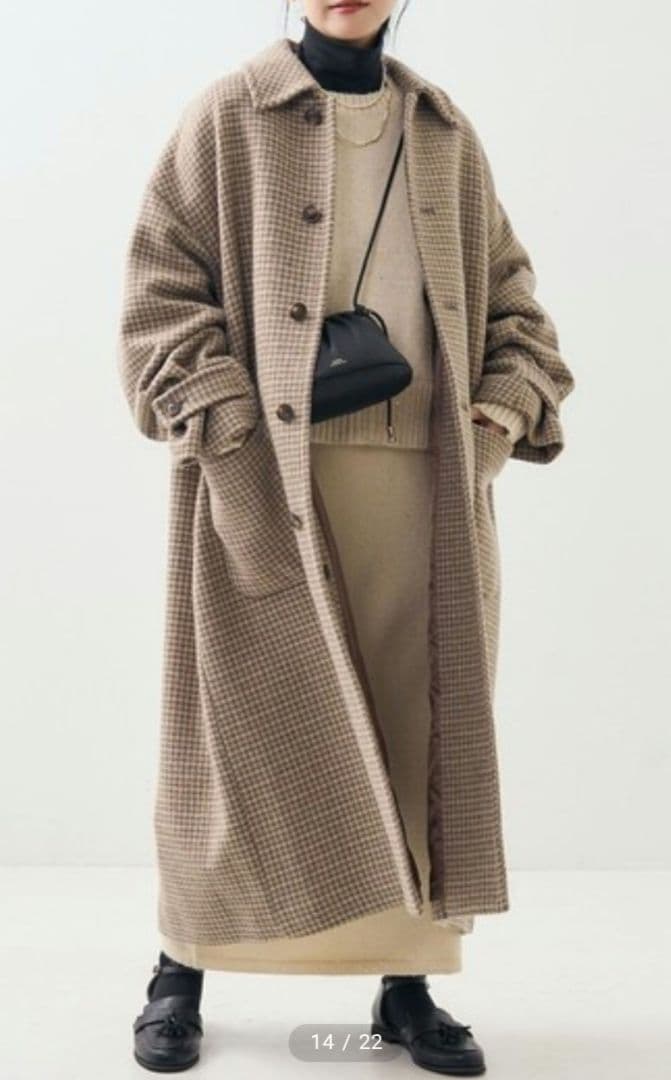 フリークスストア 尾州 ステンカラーコート