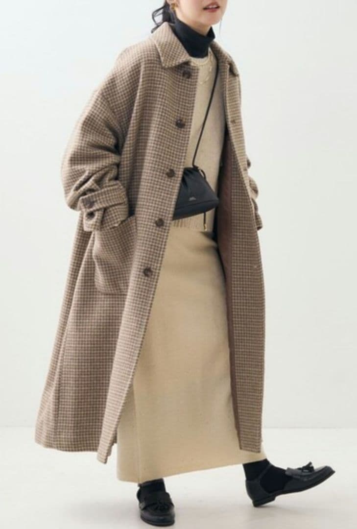 フリークスストア 尾州 ステンカラーコート