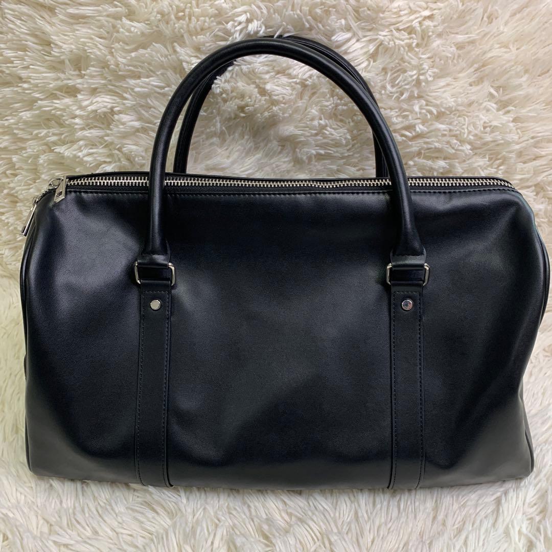 Riu Leather traveling bag キルティング　ボストンバッグ