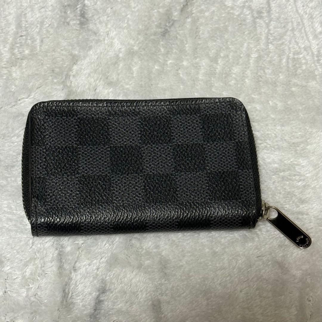 エ*ル様 ルイヴィトン ダミエグラフィット ジッピーパース 小銭入れ　コイ