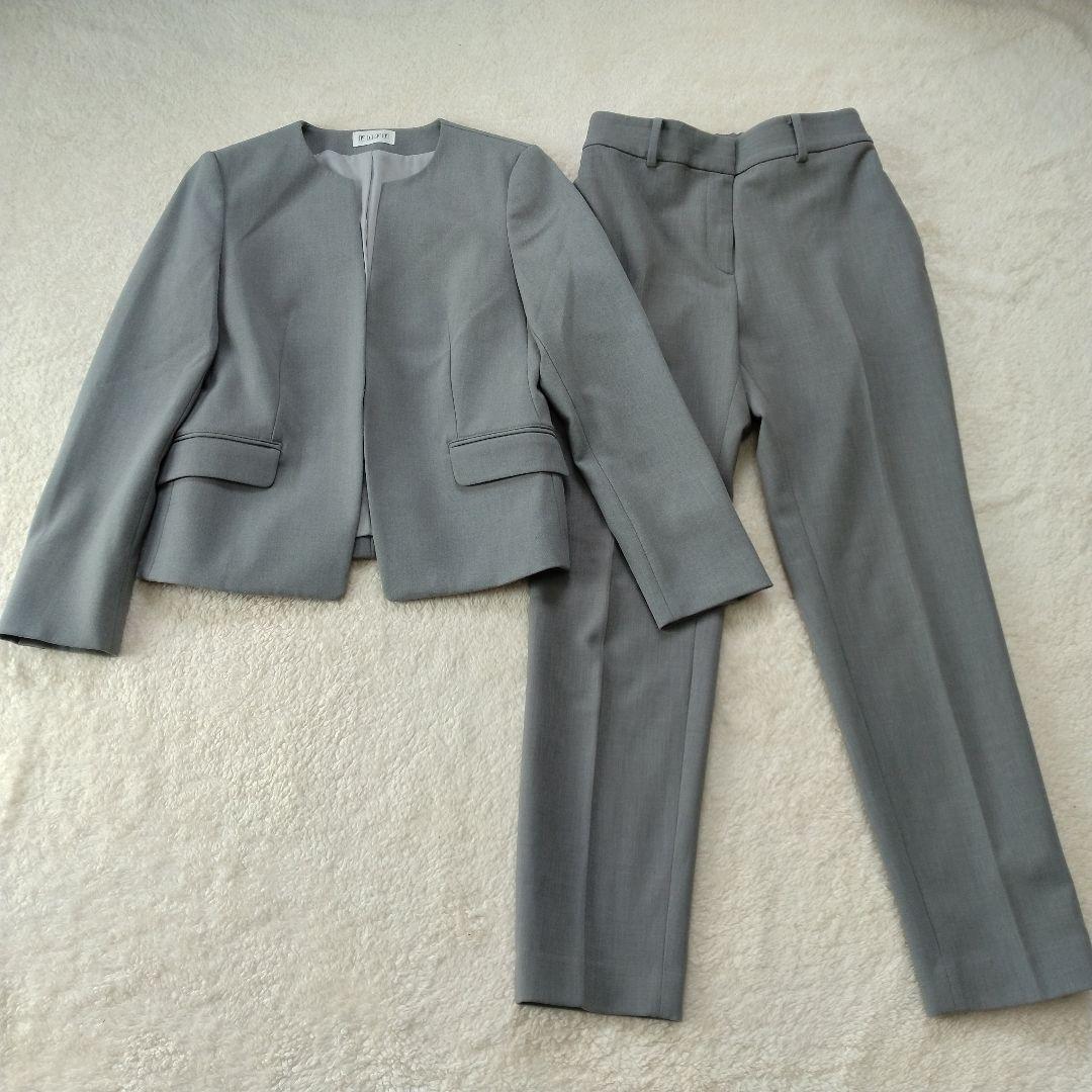 美品 ✨プラステ　ウォームリザーブキーネックジャケットスーツセットアップ