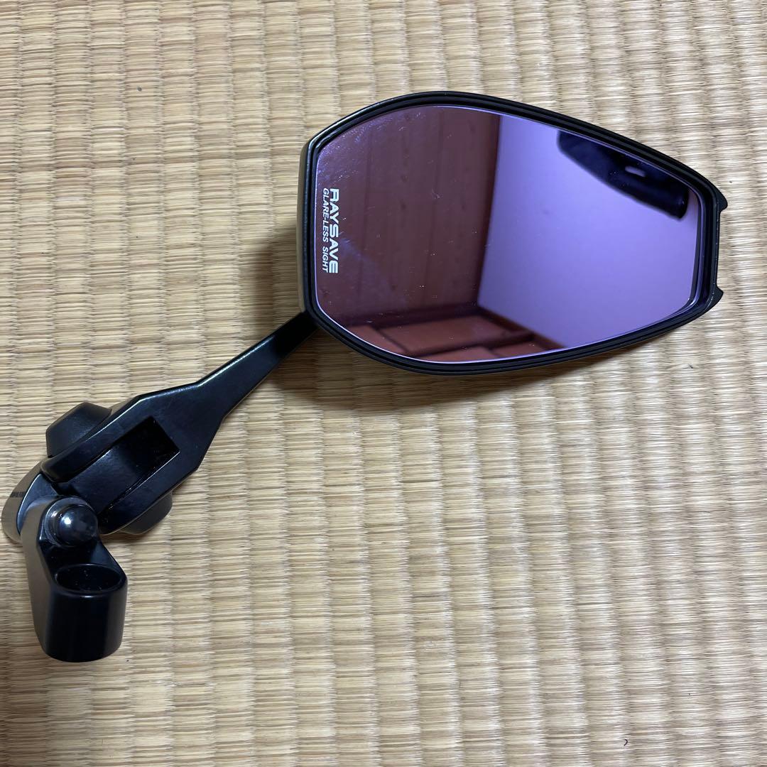 タナックス （TANAX） ナポレオン シャークミラー4 ブラック　2本セット