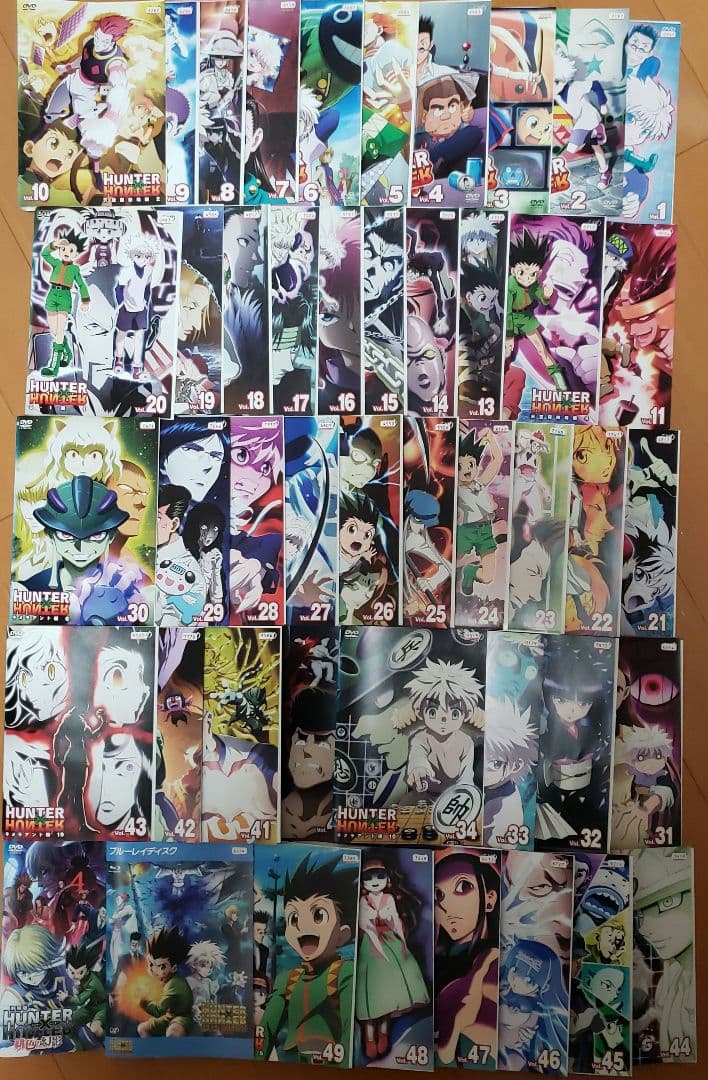 ハンター×ハンター (全49巻中35～39巻なし)　 レンタル落ちDVD