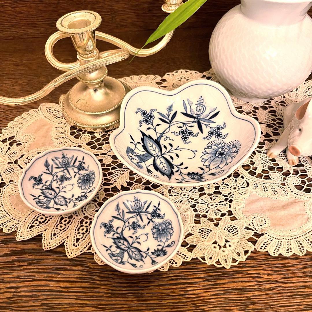 新品　マイセン　スモールボウル　& バター皿