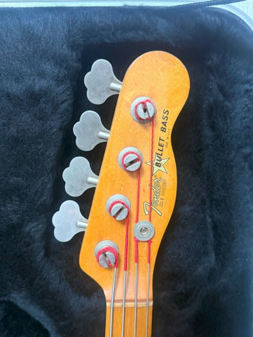 1980年代初期Eシリアル 星入りロゴ Fender USAバレット ベース