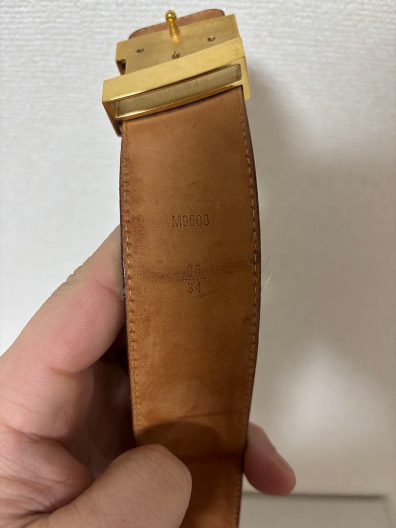【希少】Louis Vuitton モノグラム LVイニシャル ベルト