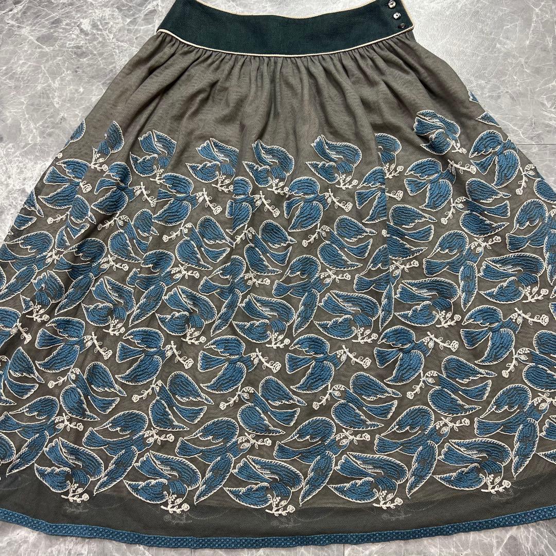 【極美品】ミナペルホネン following day スカート 近年品　38