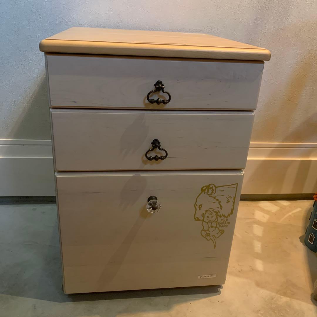 学習机サイド引き出し　中古美品　KOIZUMI