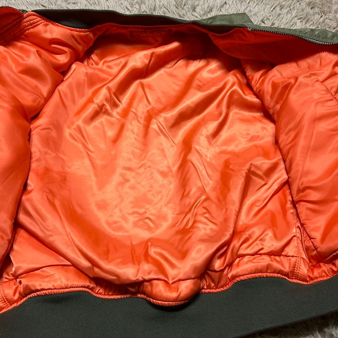 東野デニムMA-1フライトジャケットMアルファバズリクソンズ