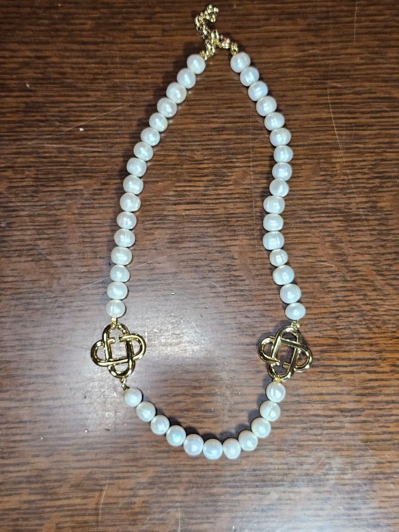 ★年末SALE★CASA BLANCA パールネックレス 付属品付き