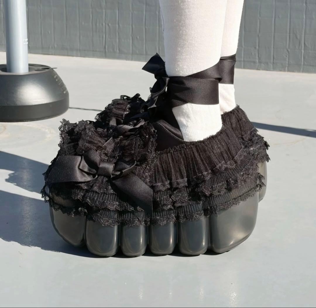 MIKIOSAKABE HIGH BUBBLE CAKE 黒23cmミキオサカベ