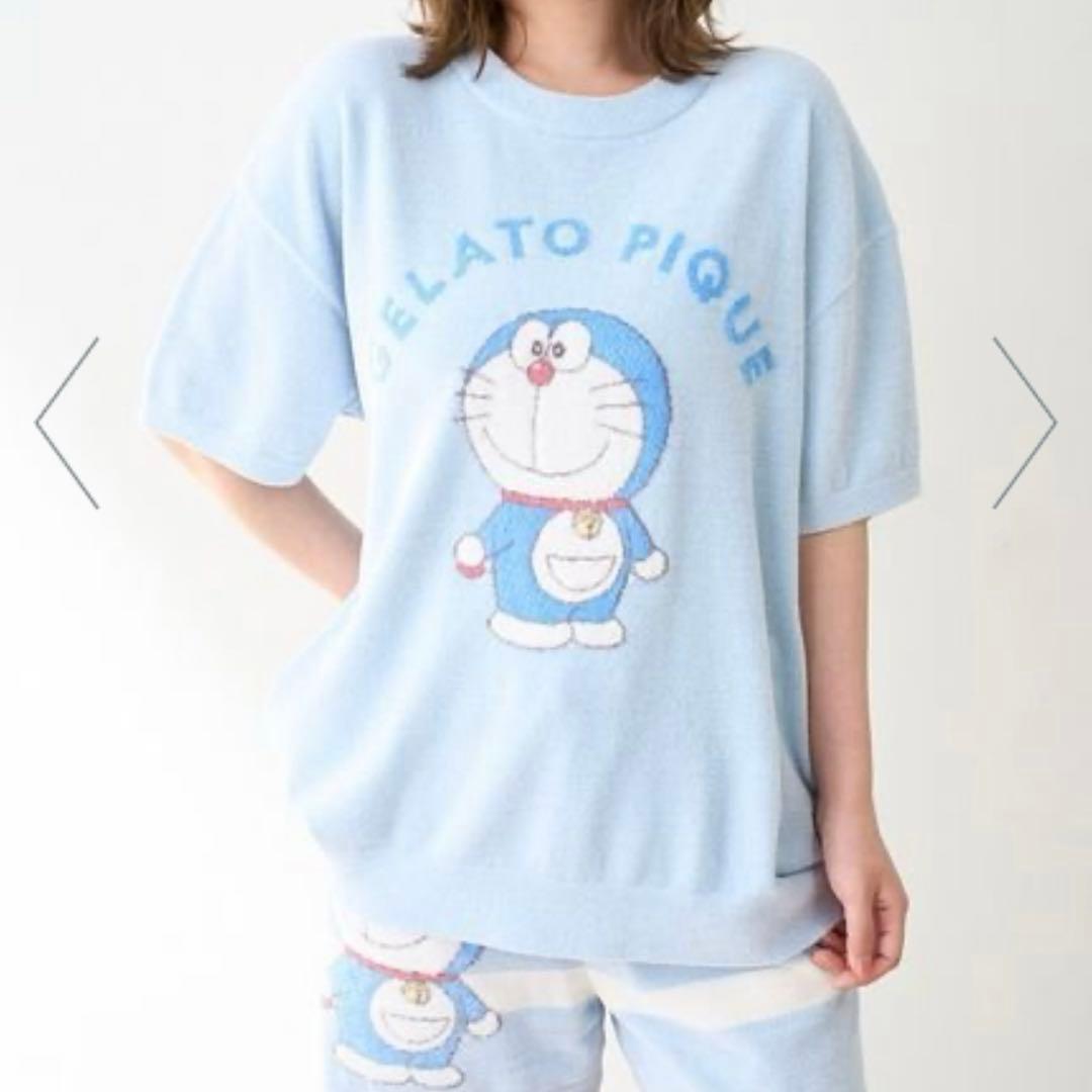 gelato pique ジェラートピケ×ドラえもん プルオーバー＆パンツセット