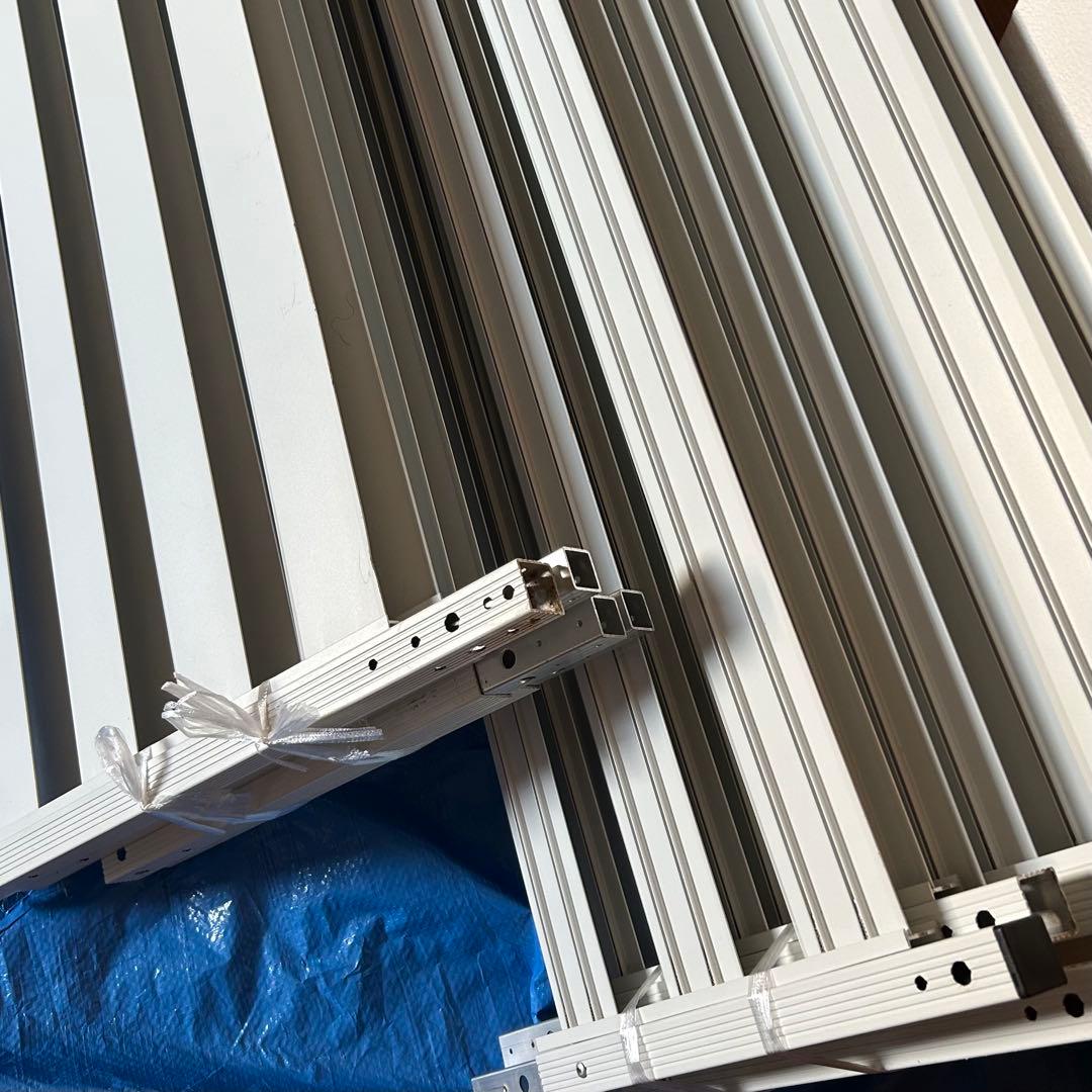 山善☆アルミボーダーフェンス☆KABF-1218 ☆KABF-90H☆ホワイト