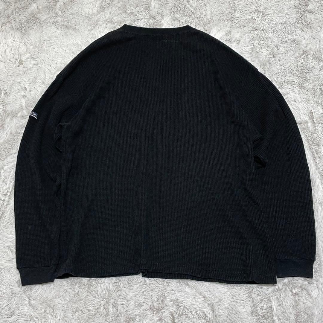 ディセンダント　ロングTシャツ　ワッフル　サーマル　ハニカム　23ss Mサイズ