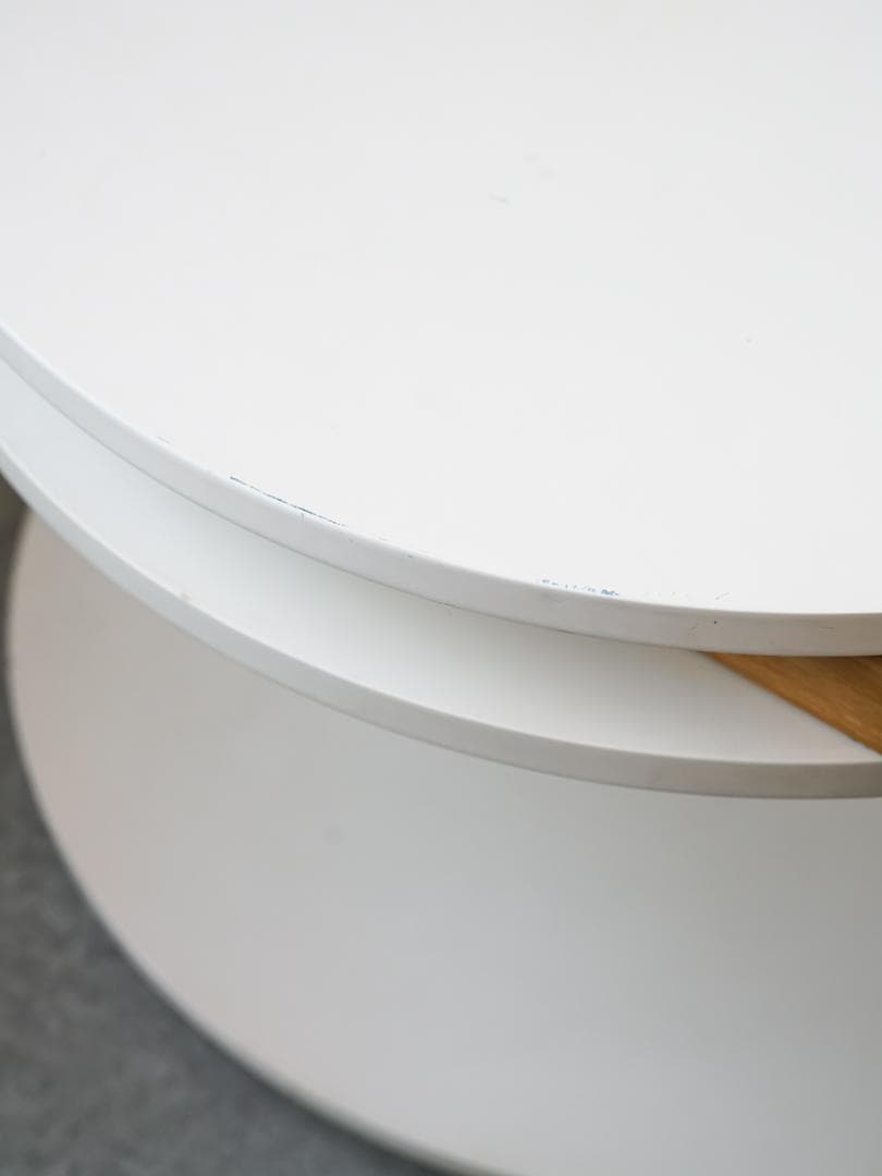 90's 希少 ACTUS 回転ローテーブル/ベンチ ミッドセンチュリーモダン