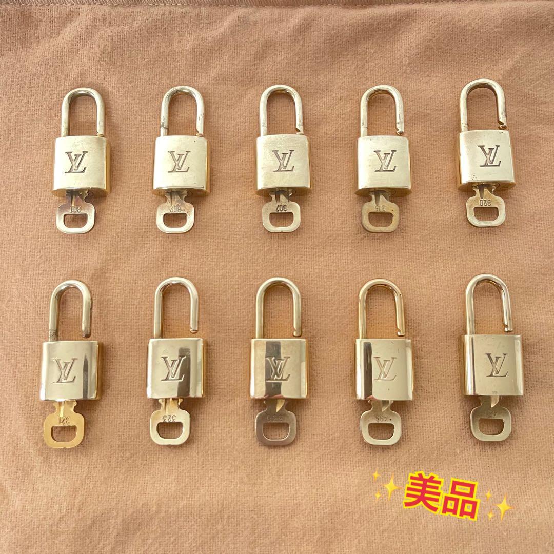 ✨美品✨ルイヴィトン　カデナ　パドロック　南京錠　キー　鍵　10個セット