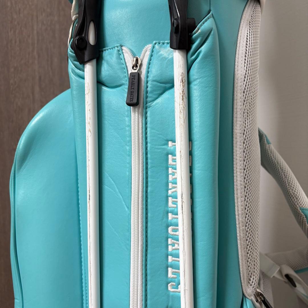 PEARLY GATES キャディバッグ 89 アクアブルー