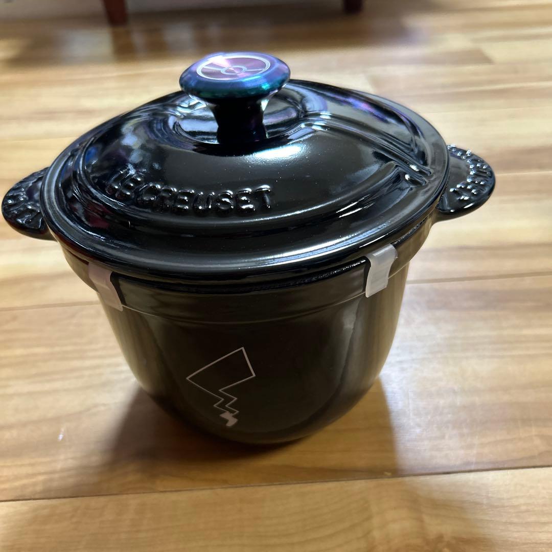 新品未使用・ルクルーゼ・ポケモンコラボ・ココットエブリィ18㌢・ブラック